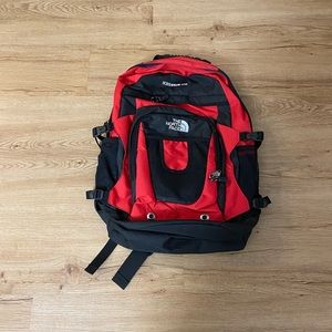 The North Face Backpack Red Black